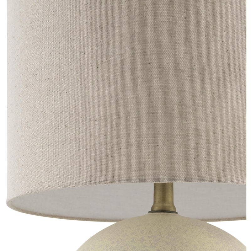Livabliss Vogel Traditional Accent Table Lamp - 21"H x 13"W x 13"D