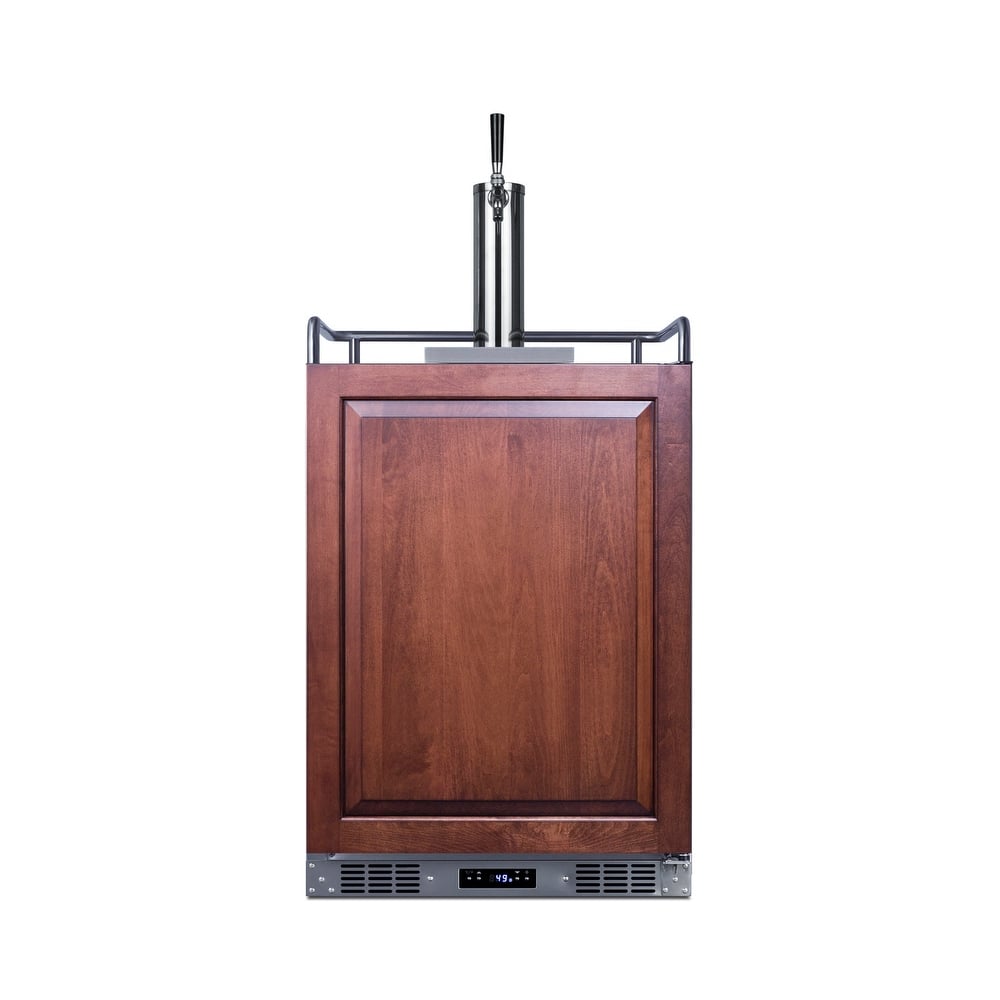 Summit SBC682 24" Wide 5.6 Cu. Ft. Built-In / Free Standing Single Tap
