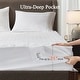 preview thumbnail 16 of 29, Beautyrest Cotton Deep Pocket Heated Mattress Pad-20 Heat Settings - White
