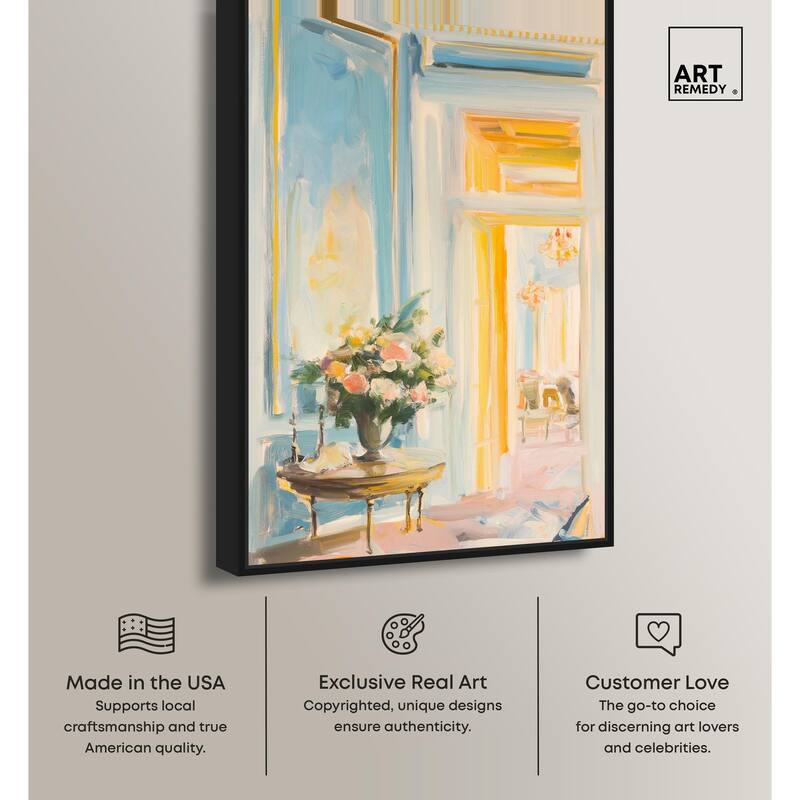 Glowing Room I Canvas by Art Remedy