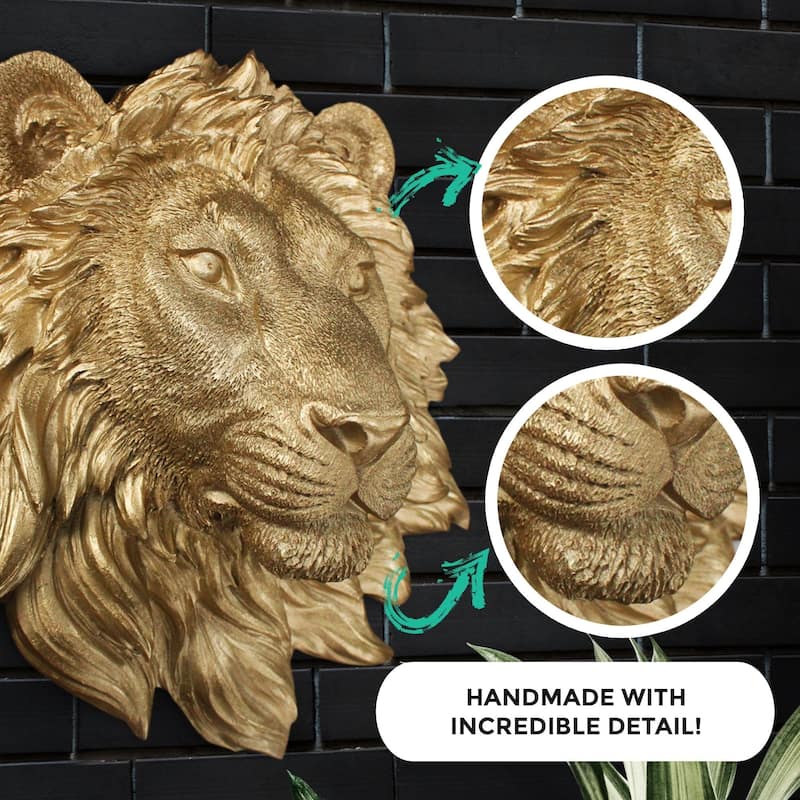 Wall Charmers Mini Lion Head