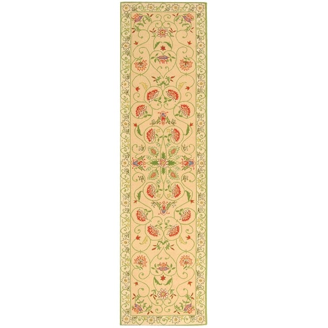 SAFAVIEH Handmade Chelsea Alecsandra French Country Wool Rug