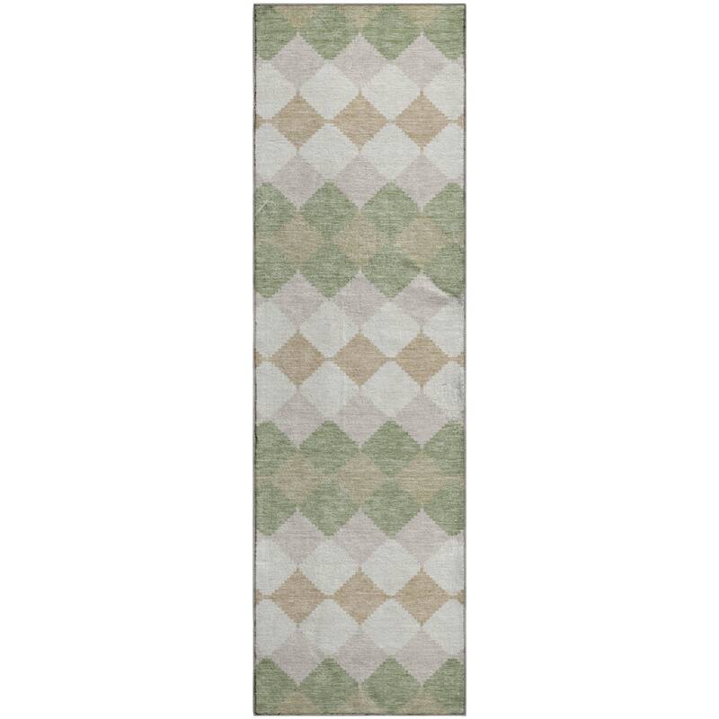 Premium Washable Super Soft Diamond Modern Mayfield Rug