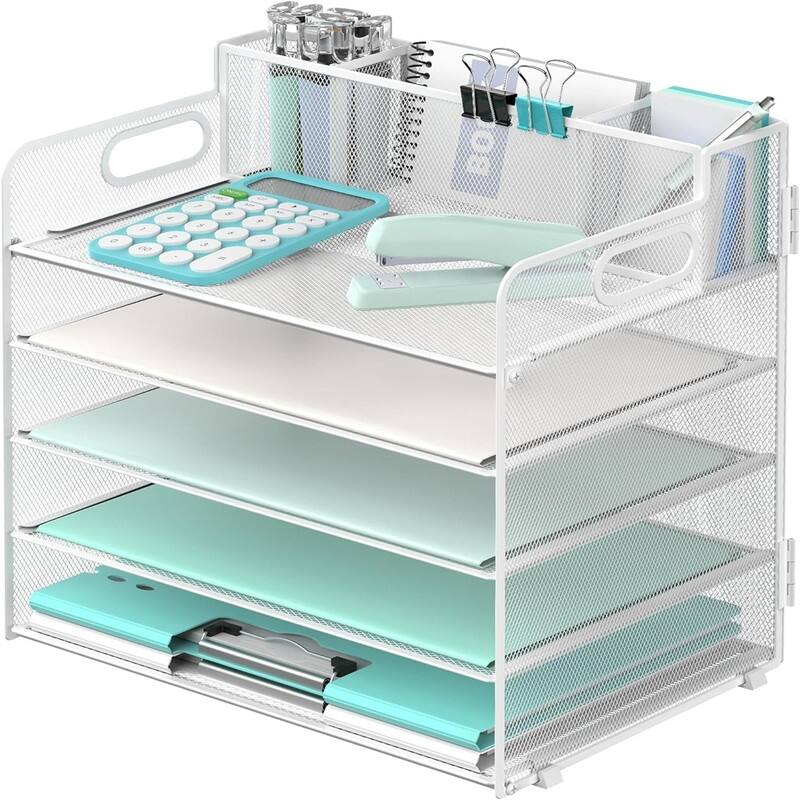 5 Tier Desk Organizer - 13"L x 9.25"W x 13.38"H