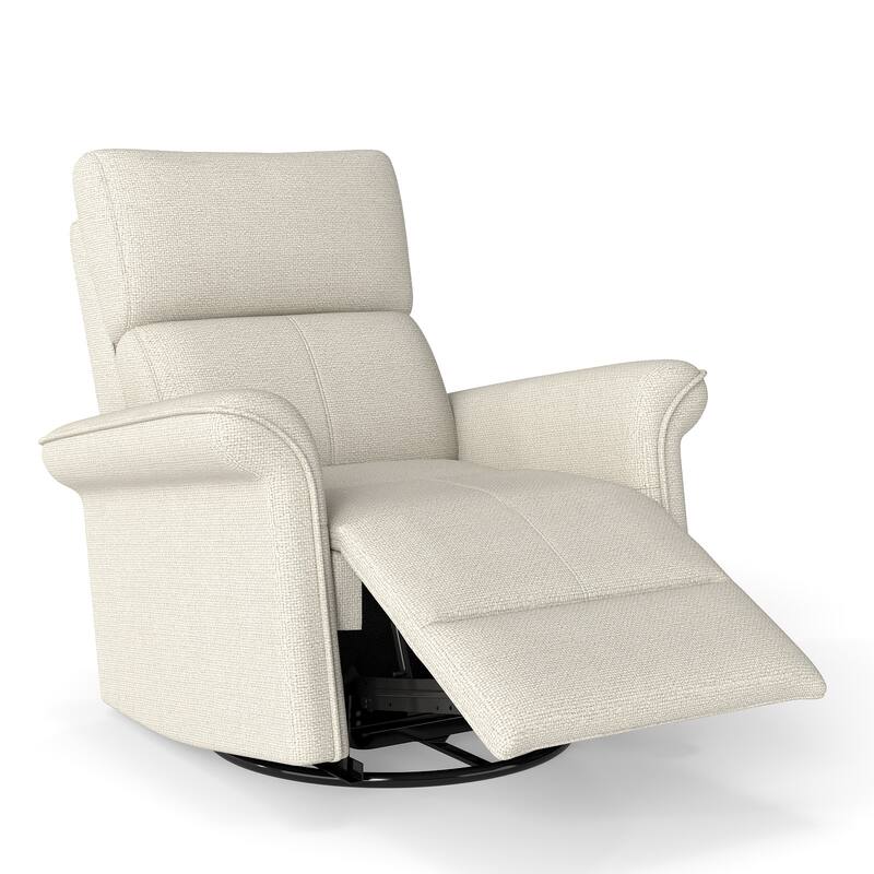 Power Swivel Rocker Recliner Chair for Adults,Rocking Glider Recliner for Small Spaces,Fabric Rocking Chair for Nursery