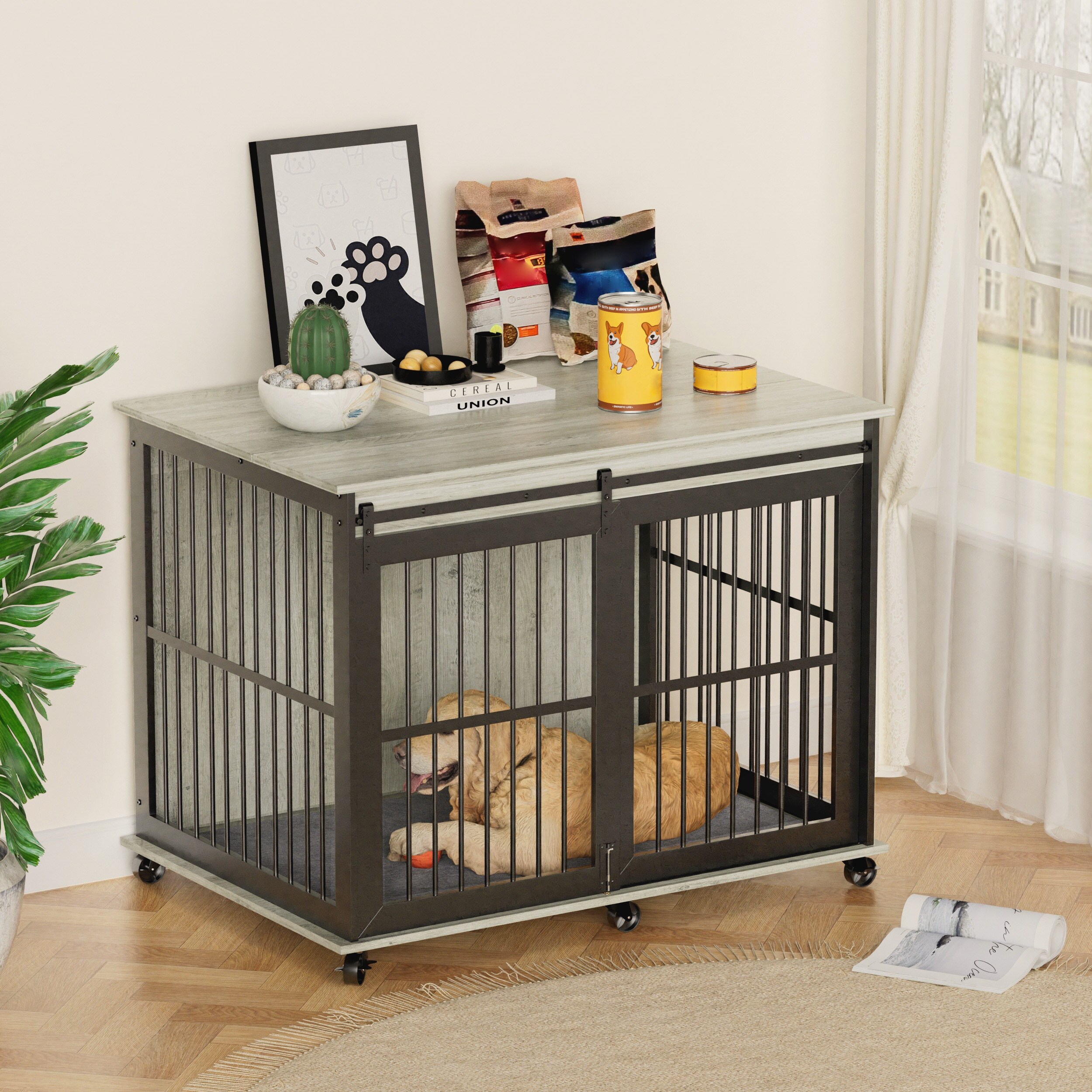Dog crate bed bath and beyond shop