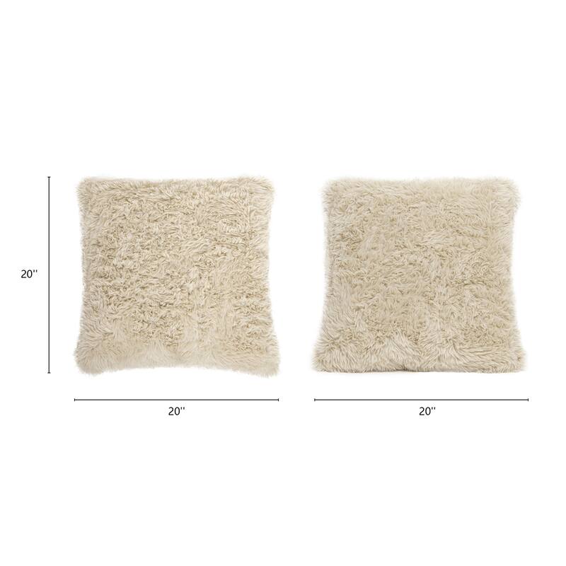 Astrid 20" Square Accent Throw Pillow with Feather Down Insert