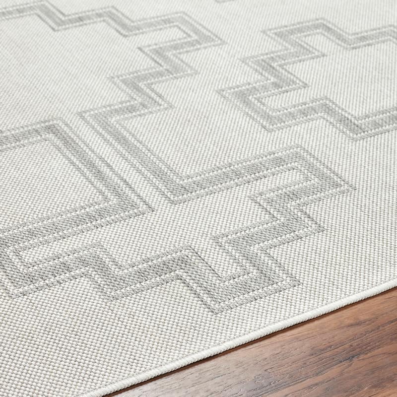Livabliss Long Beach Outdoor Safe Casual Boho Area Rug