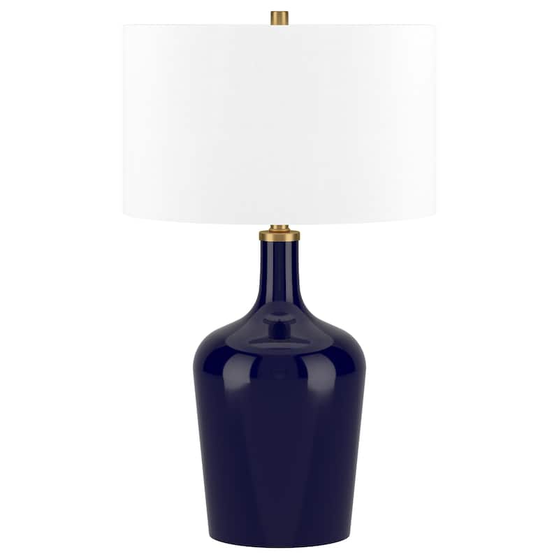 Sebago 25" Tall Table Lamp with Fabric Shade - 15" Wide