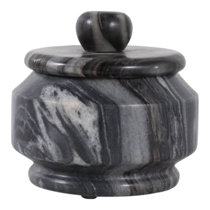 Stone Marble Decorative Jar Carved Tall Versatile Accent Display