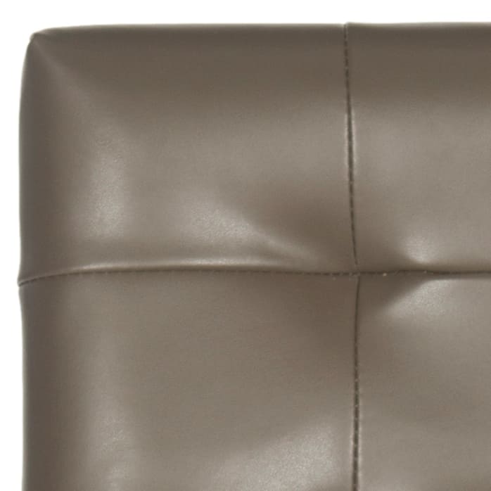 SAFAVIEH Thompson Clay Leather Bar Stool 30-inch - 16.7" x 20.1" x 40.6"