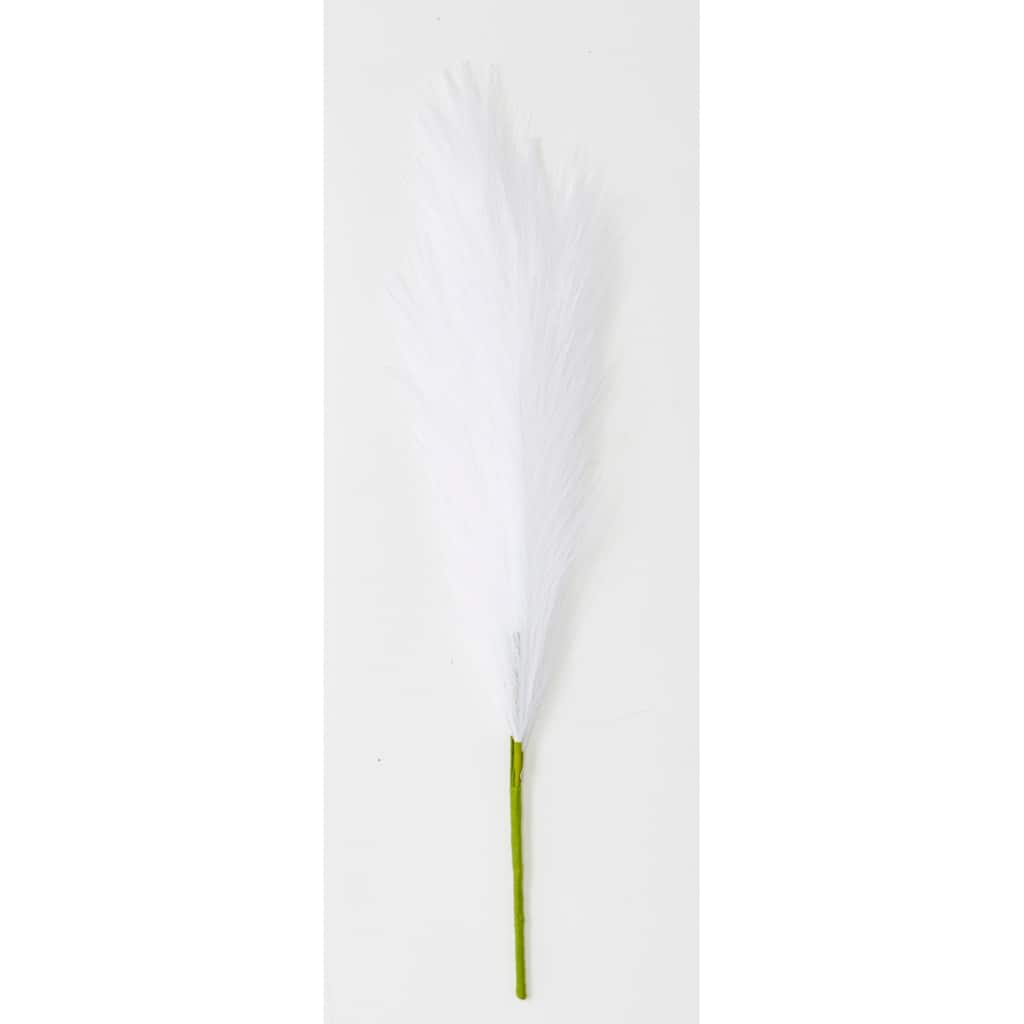 23" Artificial Pampas Grass Spray, White, Set of 3 - 23