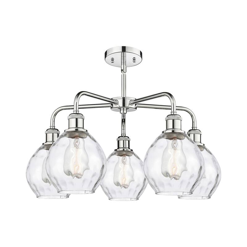 Innovations Lighting 516-5CR-15-24 Waverly Chandelier Waverly 5 Light