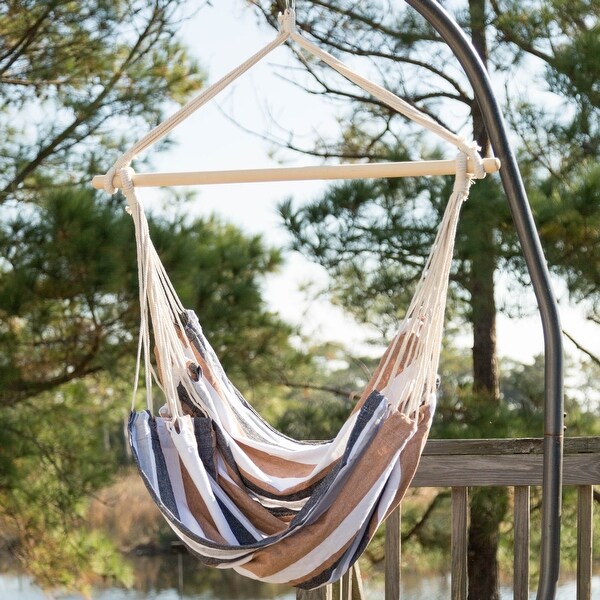 Single rope hammock chair