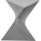 preview thumbnail 106 of 184, Randolph Indoor Side Table - Lightweight Triangular Design Accent End Table for Home Office Living Room and Bedroom, No Assembly Set of 2 - Grey