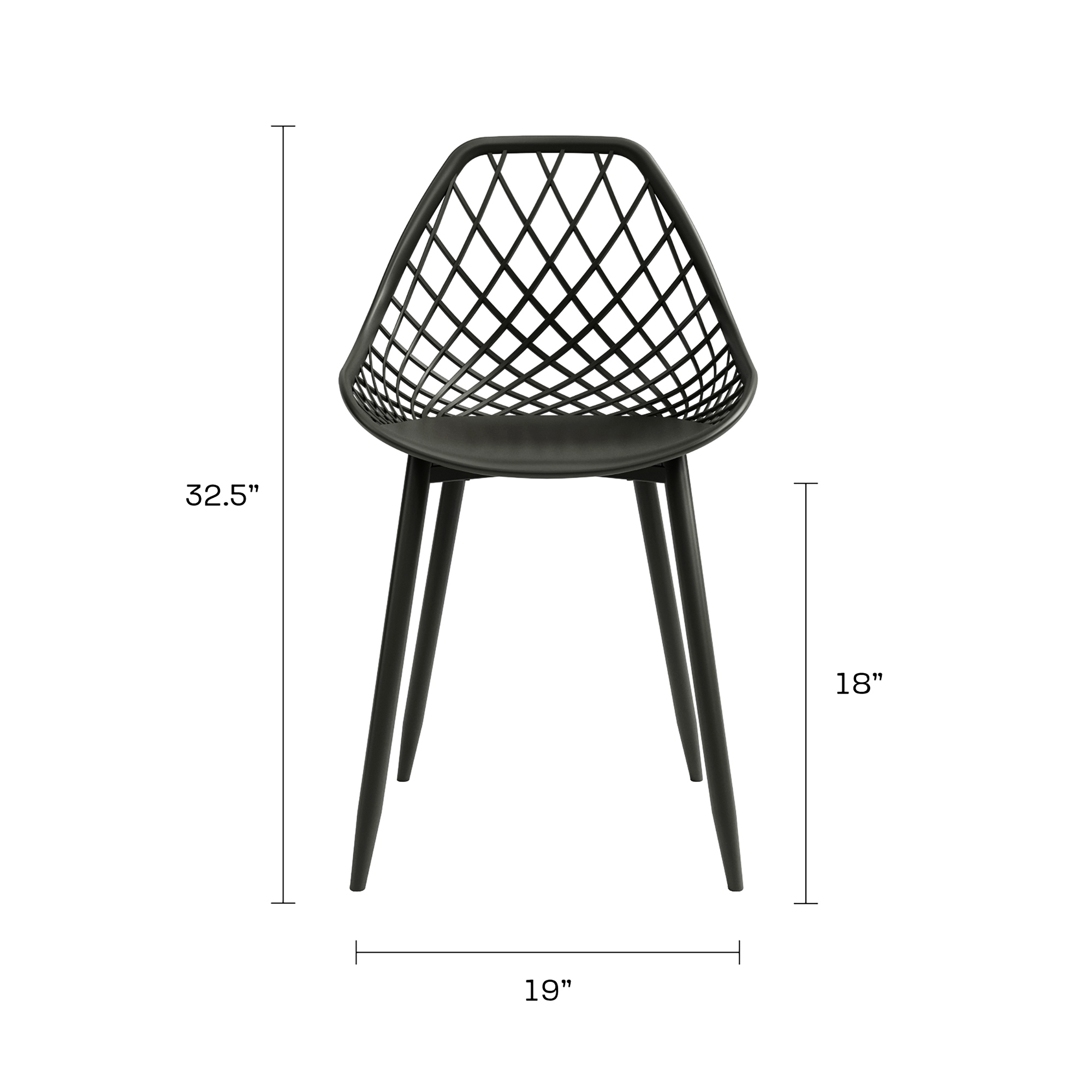 Jamesdar Kurv Mid Century Dining Chair Set of 2 On Sale Bed