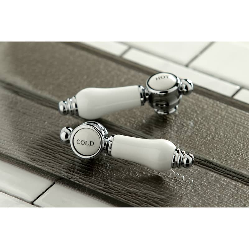 Kingston Brass Vintage Porcelain Vessel Bathroom Faucet