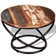 preview thumbnail 6 of 7, vidaXL Coffee Table Solid Reclaimed Wood 23.6"x23.6"x15.7"