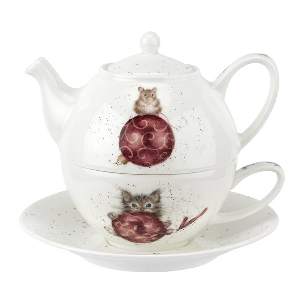 Royal Worcester Wrendale Designs Tea For One with Saucer - On Sale - Bed  Bath & Beyond - 38953348