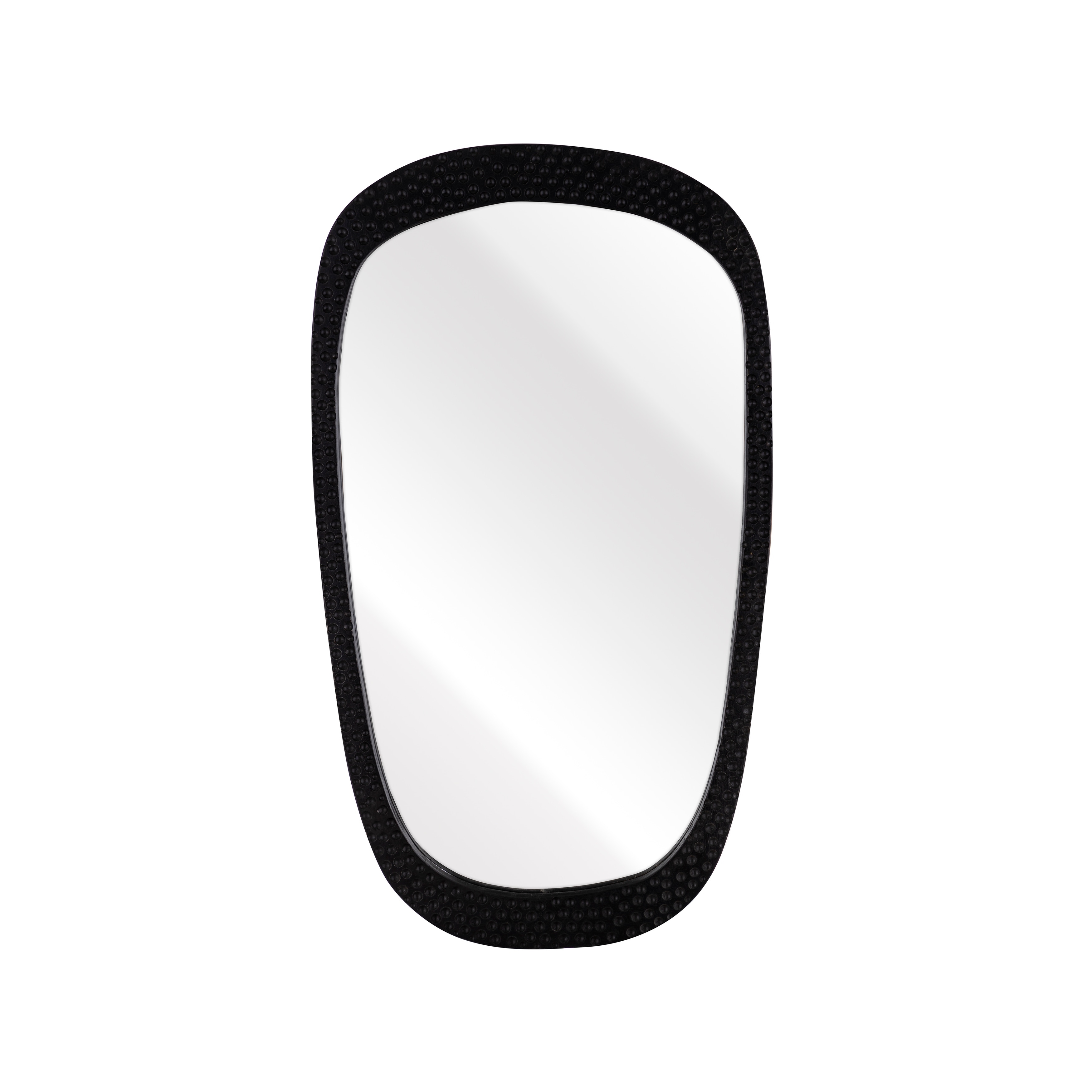 Atlas Morris Oval Mango Wood Mirror