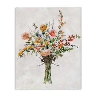 Stupell Charming Bright Bouquet Canvas Wall Art Design By Carol ...