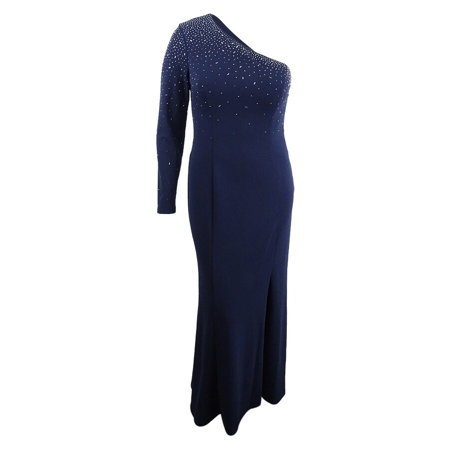 vince camuto off the shoulder gown champagne