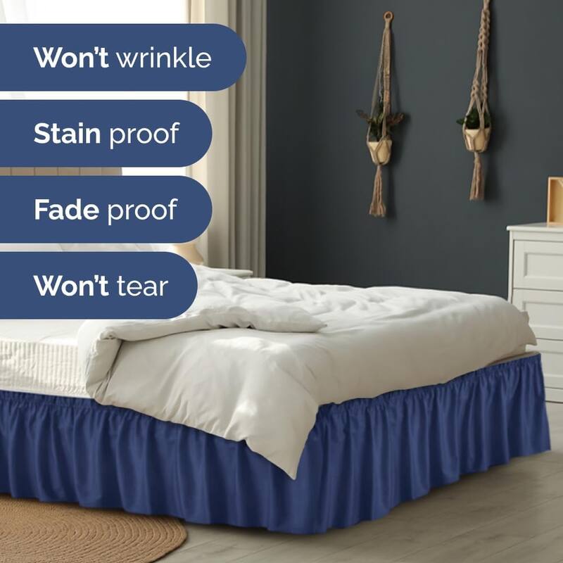 12-Inch Bed Skirt for Queen-Size Bed