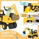 preview thumbnail 4 of 8, Licensed CAT Excavator Ride-On for Toddlers, Interactive Shovel, Stable Design, Comfortable Seat