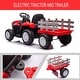 preview thumbnail 25 of 25, Battery-Powered 12V Ride-On Tractor with Trailer, Parental Control, Realistic Design, Ideal Christmas Present for Kids