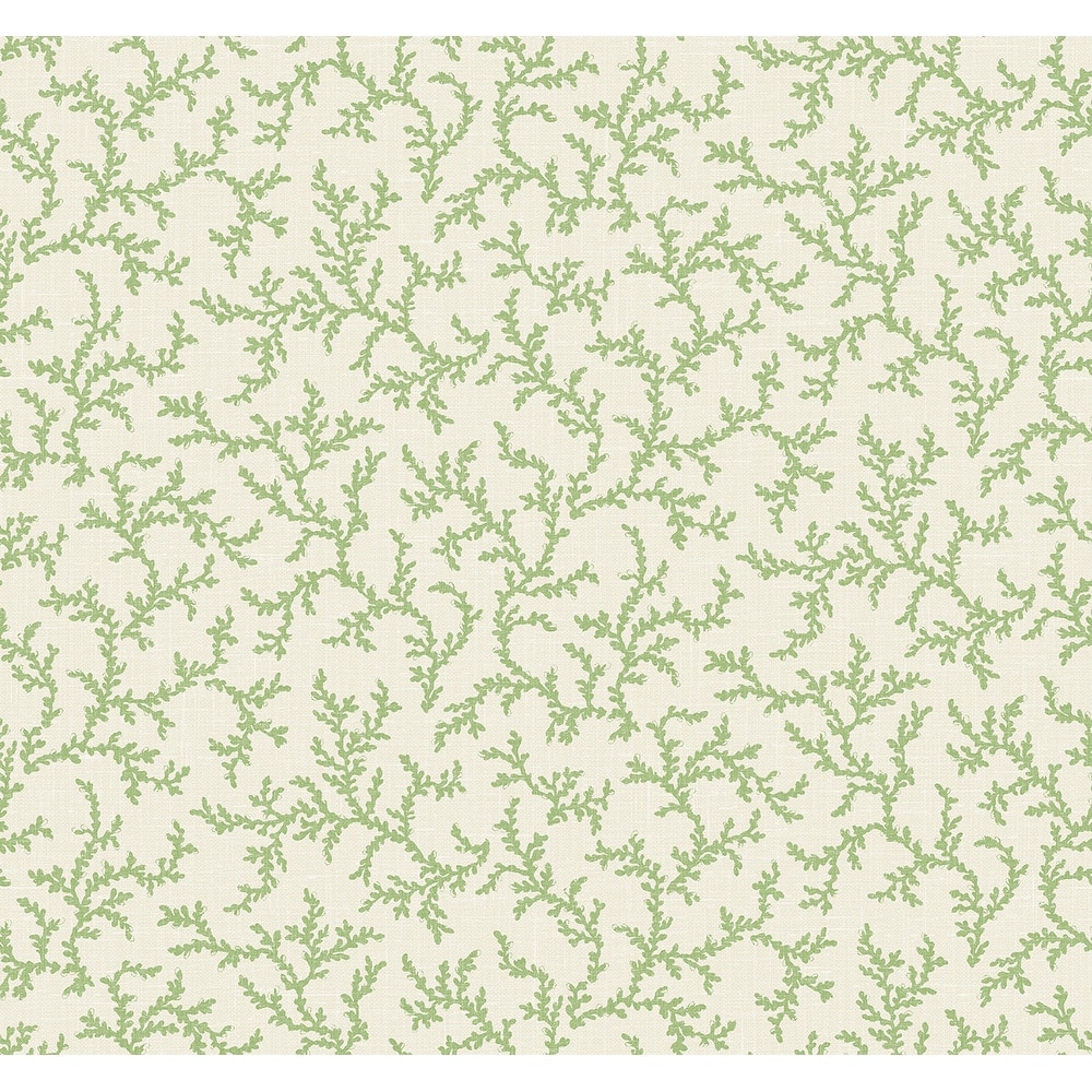 Seabrook Designs Corail Nonwoven Unpasted Wallpaper