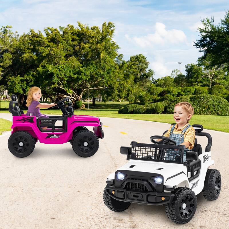 Gymax Kids Ride on Car Truck 12V Battery Powered Electric Vehicle w/