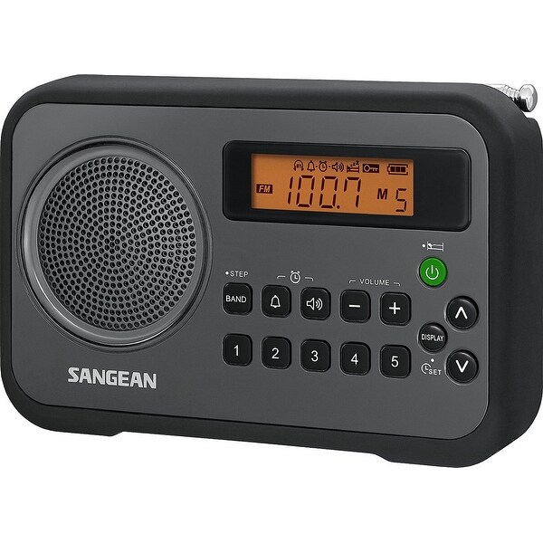 Sangean Pr-D18bk Fm-Stereo / Am Digital Tuning Portable Receiver
