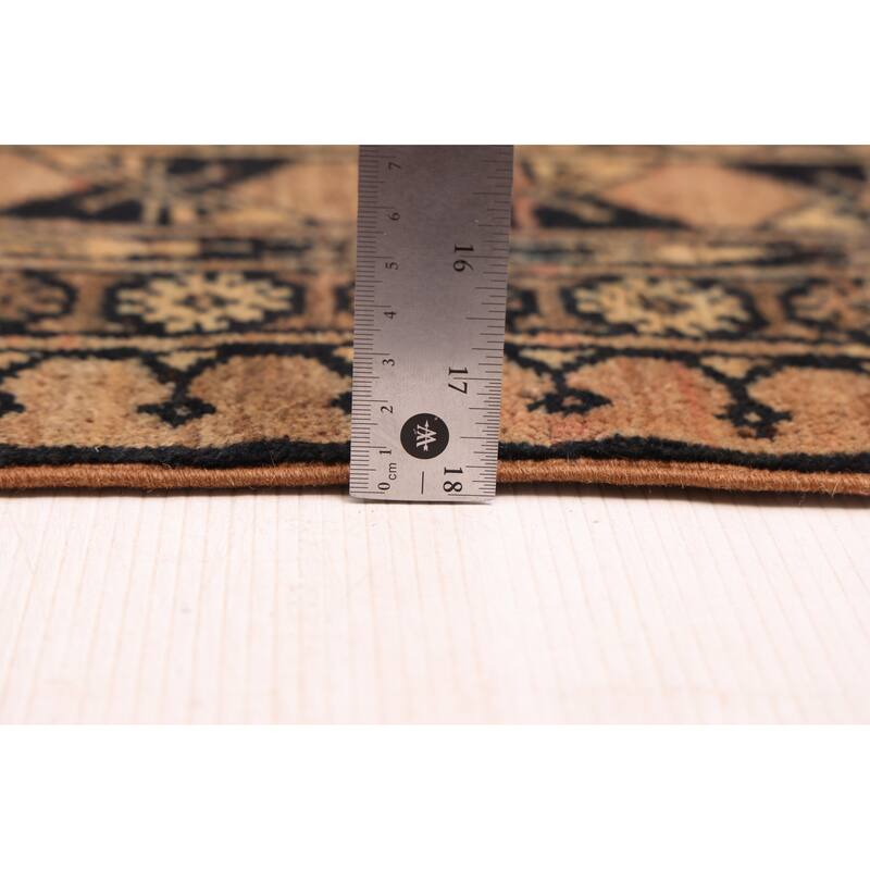 ECARPETGALLERY Hand-knotted Finest Kargahi Copper Wool Rug - 7'9 x 10'2