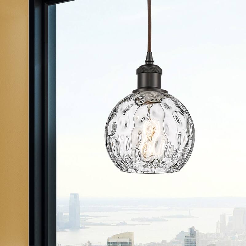 Innovations Lighting 516-1P-8-6 Athens Pendant Athens 6" Wide Mini