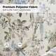 preview thumbnail 49 of 53, HULALA HOME Georg Transitional Floral Fabric Swivel Rocker Chair with Removable Backrest and Rolled Armrest Set of 2