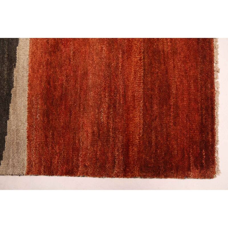 ECARPETGALLERY Hand-knotted Peshawar Ziegler Light Khaki Wool Rug - 5'1 x 6'10