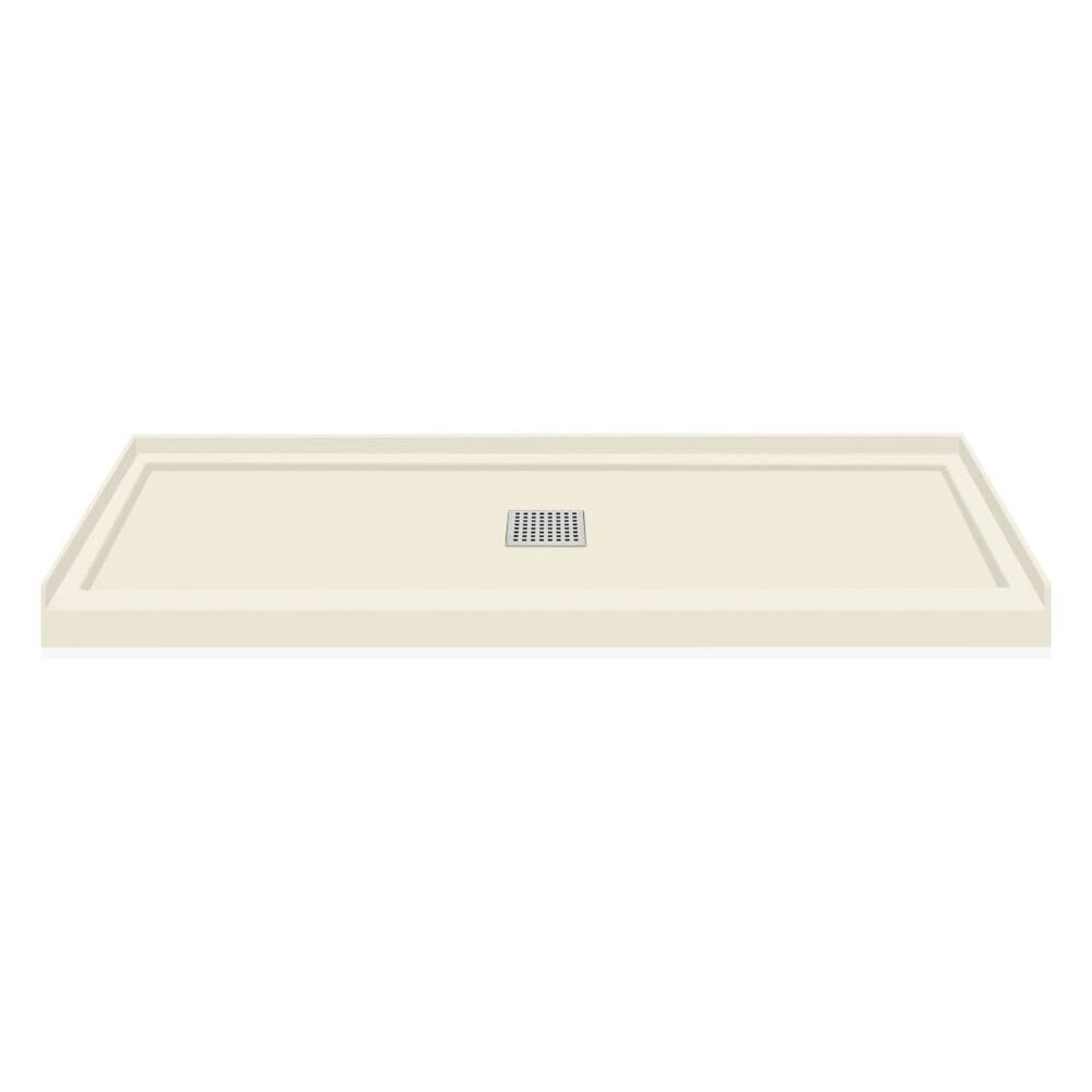 Transolid FL6036C FL-Series 60" x 36" Rectangular Shower Base with