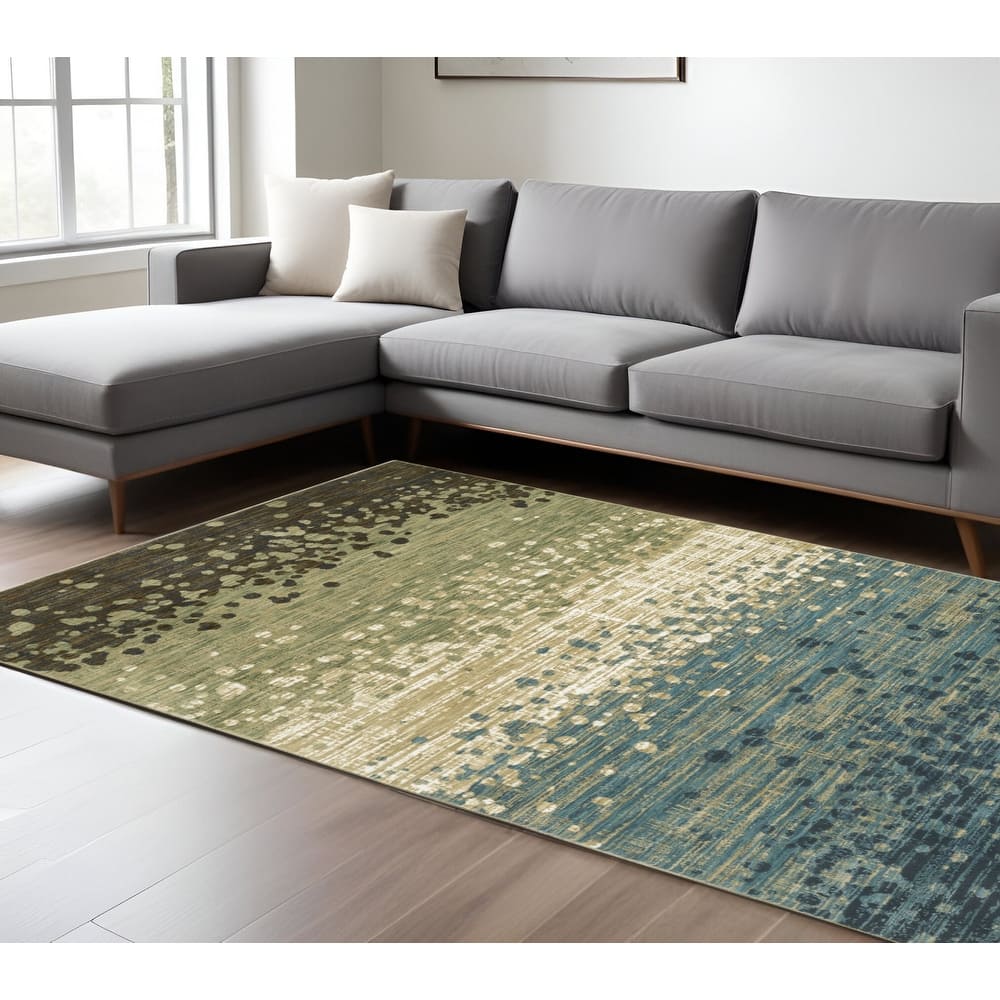 HomeRootsAbstract Modern Rectangle Area Rug
