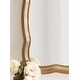 preview thumbnail 5 of 29, Kate and Laurel Hatherleigh Scallop Wood Wall Mirror