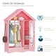 preview thumbnail 7 of 6, COSTARS Kids Dress-Up Storage with Mirror: A Fun and Functional Addition to Any Bedroom or Playroom