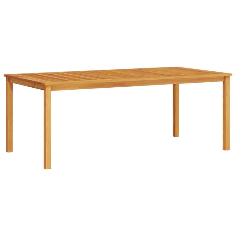 vidaXL 7 Piece Garden Dining Set Solid Acacia Wood Foldable - 31.5 x 31.5 x 29.1