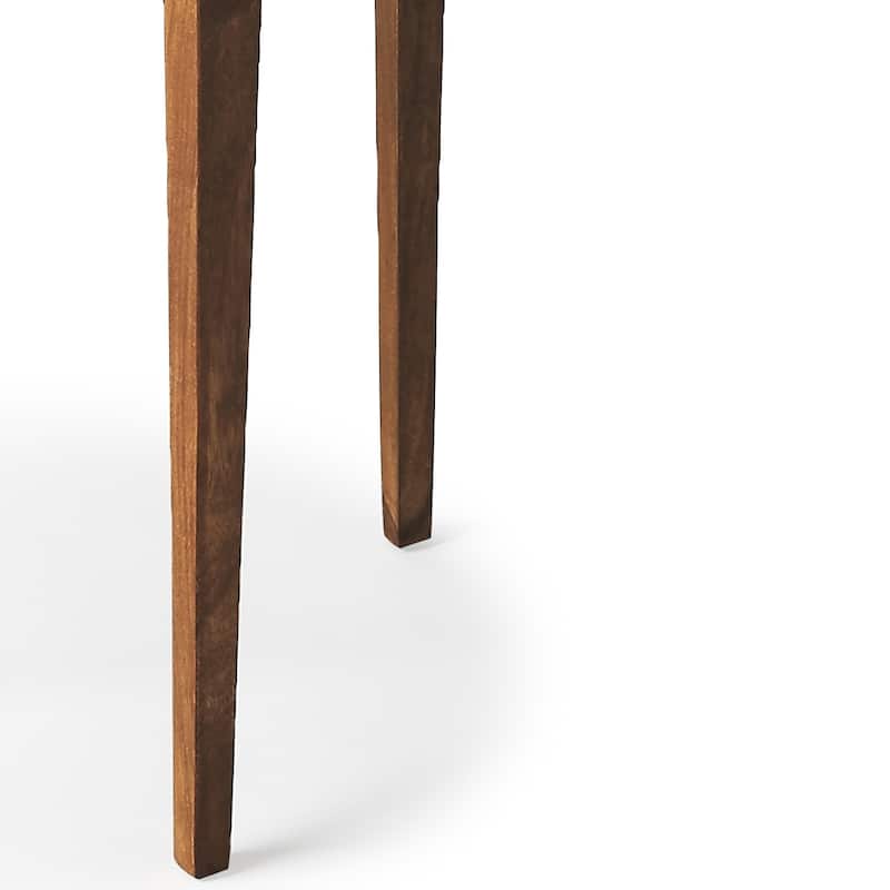 Handmade Butler Cagney Solid Wood End Table (India)