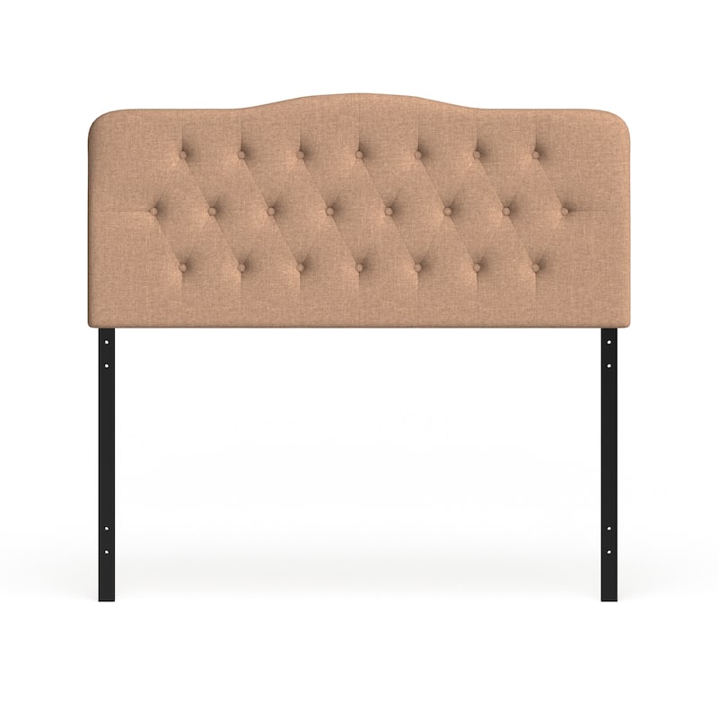 The Gray Barn Burr Hollow Queen Fabric Upholstered Headboard