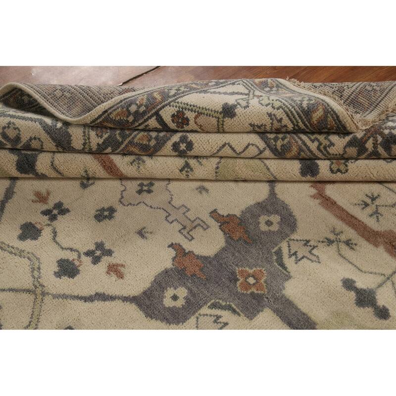 Oushak Oriental Area Rug Handmade Wool Carpet - 8'3"x 10'0"