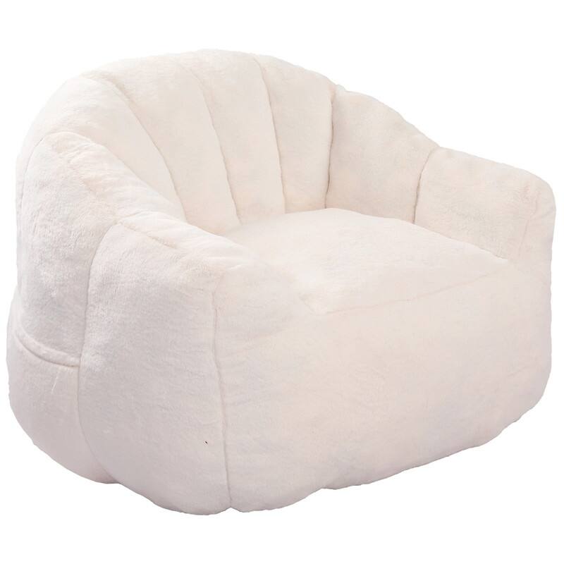 Adults with Armrests Comfy Bean Bag Chair