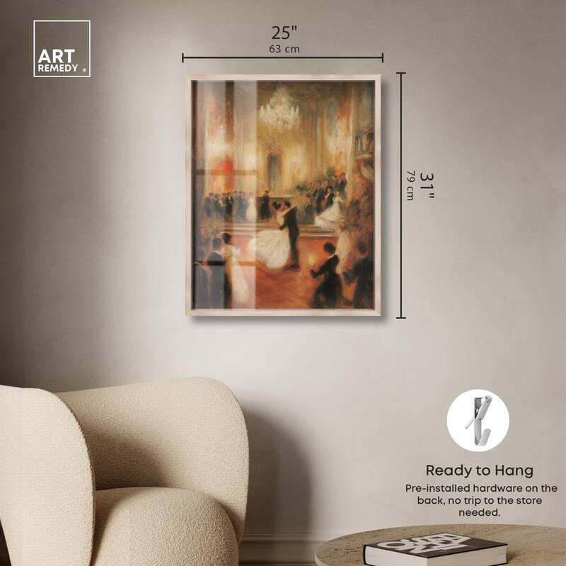 Ballroom Dance Shadowbox by Art Remedy
