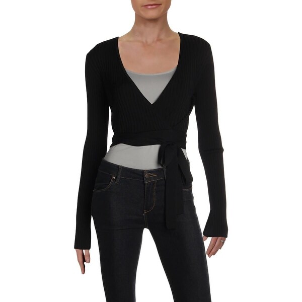 bcbg wrap sweater