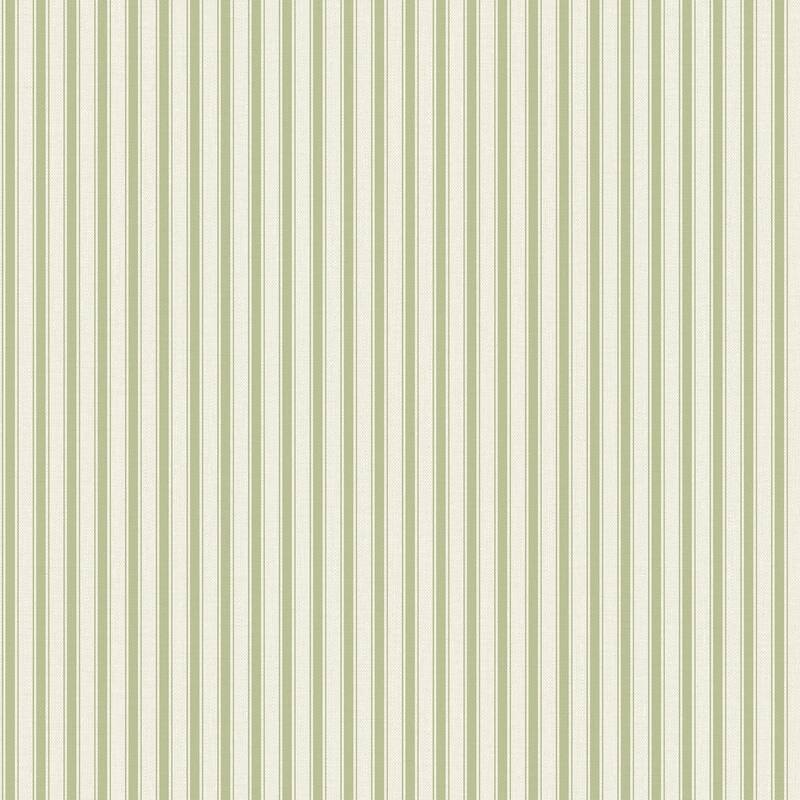 Fine Decor Chirico Green Ticking Stripe Wallpaper