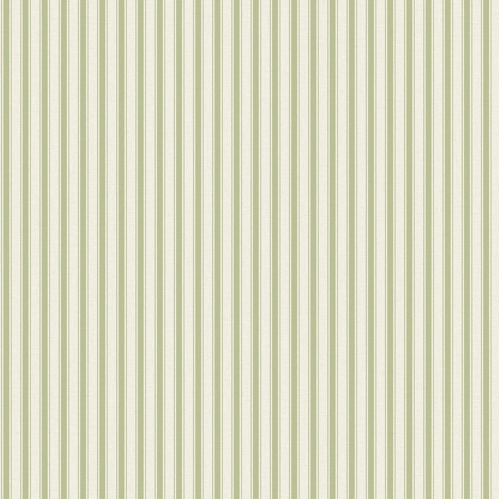 Fine Decor Chirico Green Ticking Stripe Wallpaper