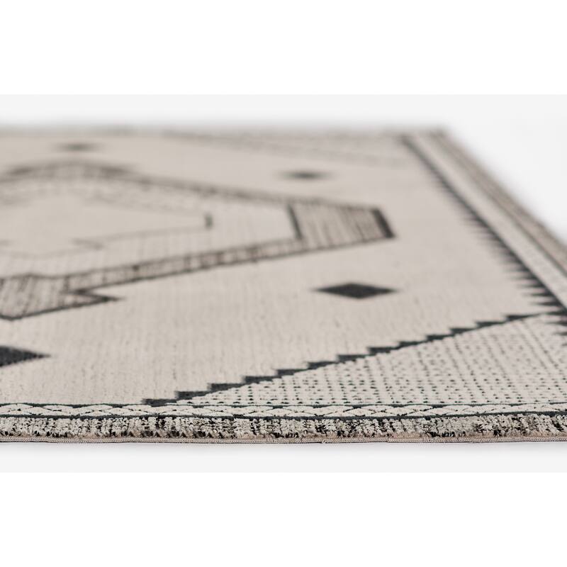 Momeni Noho Polyester Medallion Area Rug
